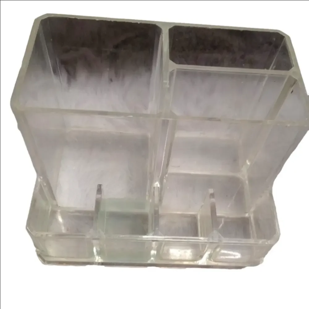 Clear Acrylic Medium Cosmetic Makeup Pencil Storage Container